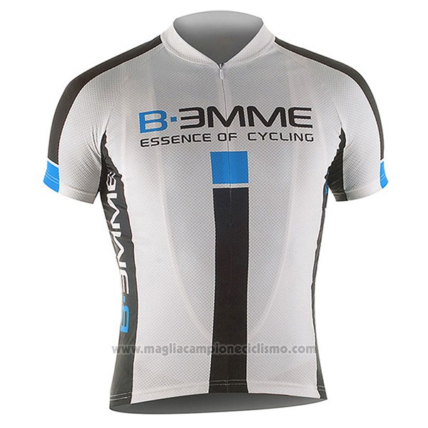 2017 Abbigliamento Ciclismo Biemme Identity Bianco Manica Corta e Salopette
